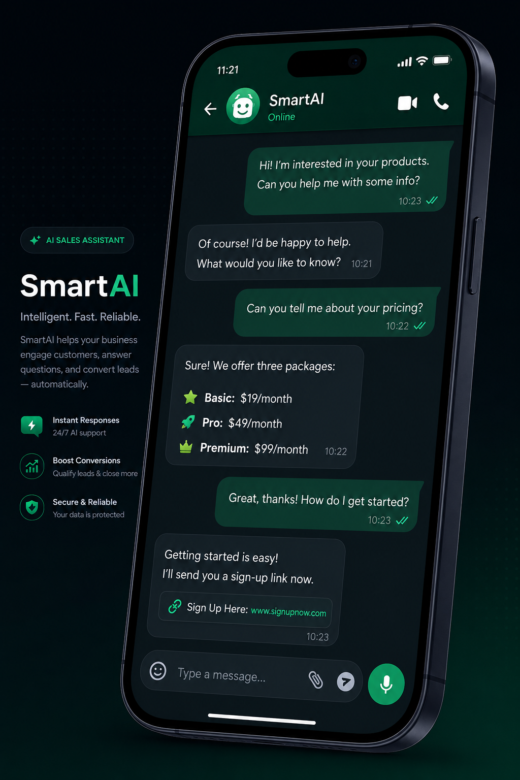 WhatsApp Smart Leads